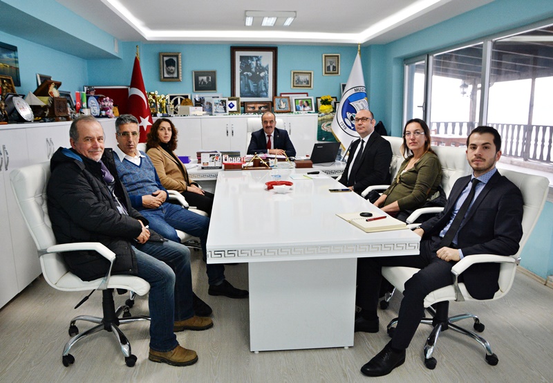 Türkiye Sağlıklı Kentler Birliği'nden Başkan Türkyılmaz'a Ziyaret