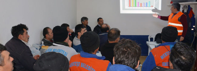 Menteşe Personeline İş Güvenliği Eğitimi