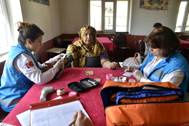 Başkan Ataç Sağlık Taramalarına Katıldı