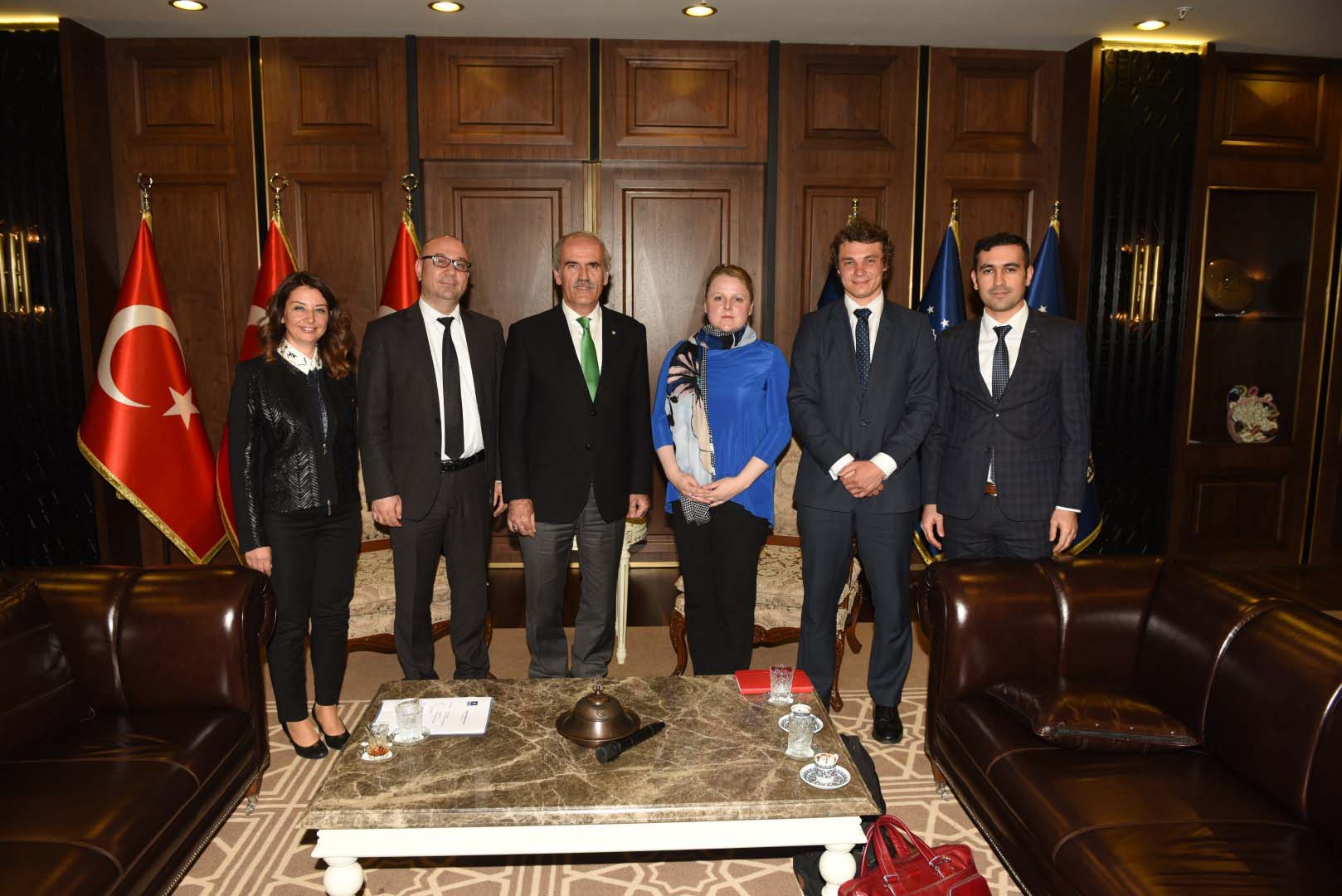 DSÖ Yetkilisi Monika Kosinska’dan Türkiye Sağlıklı Kentler Ağına Ziyaret