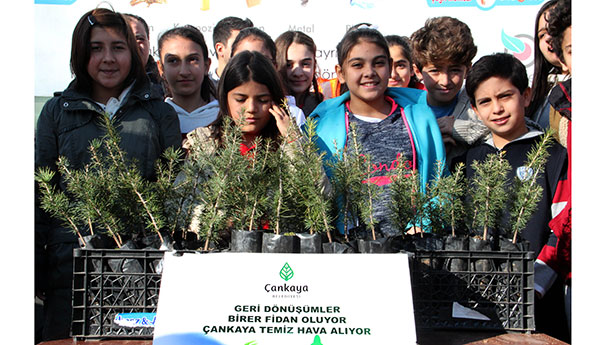Çevre Bilinci Çankaya’dan Yeşeriyor