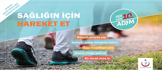 10 Mayıs Dünya Sağlık İçin Hareket Et Günü