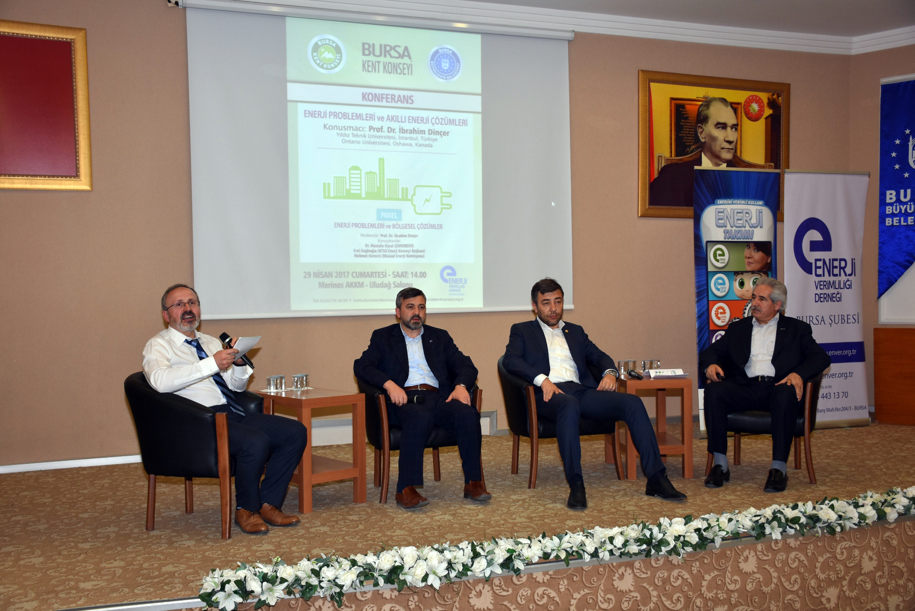 Enerji Alanındaki Yeni Gelişmeler Bursa Kent Konseyi’nde Konuşuldu