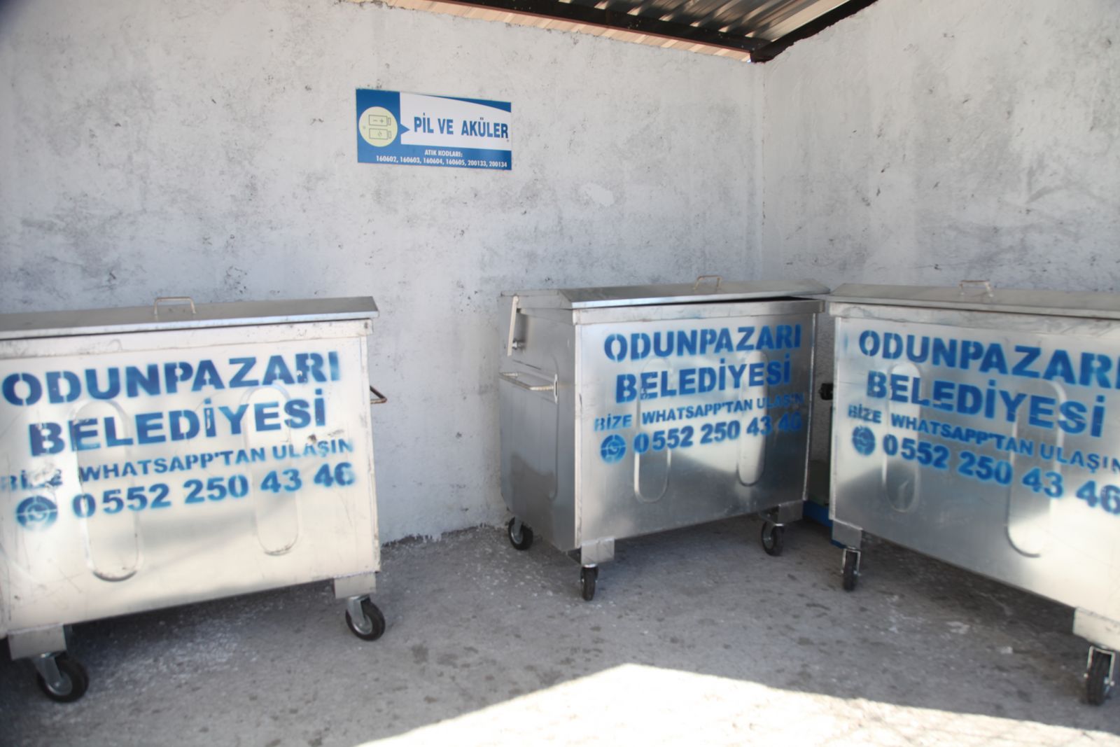 Odunpazarı’nda Atıklar Bu Merkezde Toplanıyor