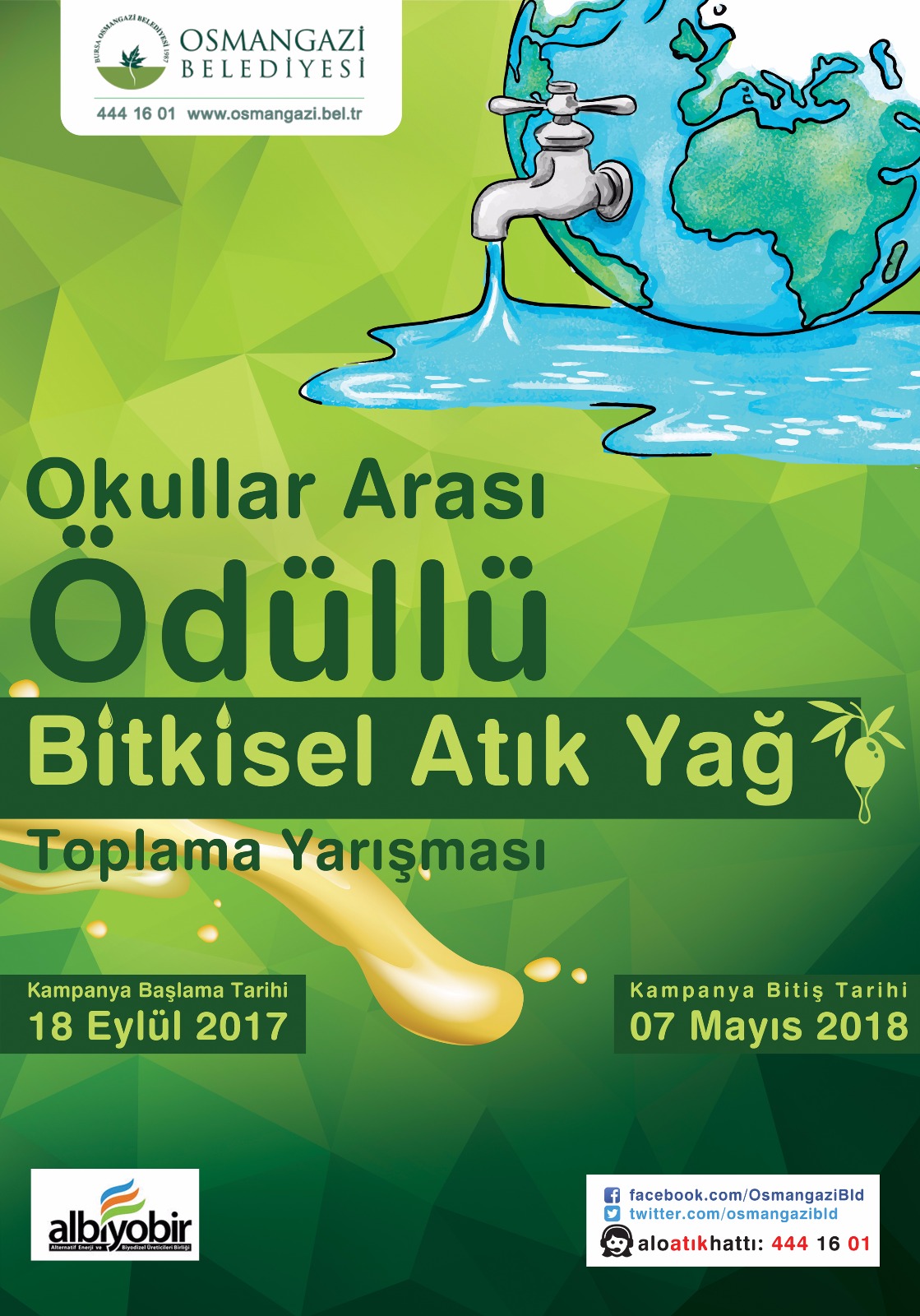 Osmangazi’de Öğrenciler Geri Dönüşüm İçin Yarışacak
