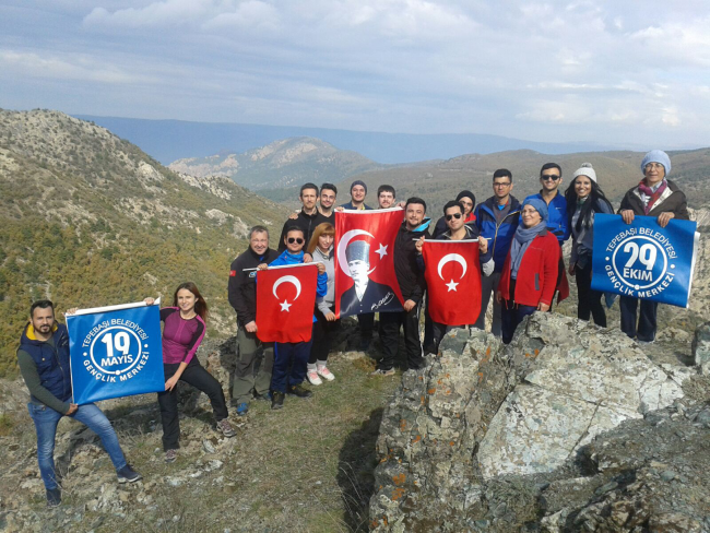 29 Ekim'i Doğa İçinde Kutladılar