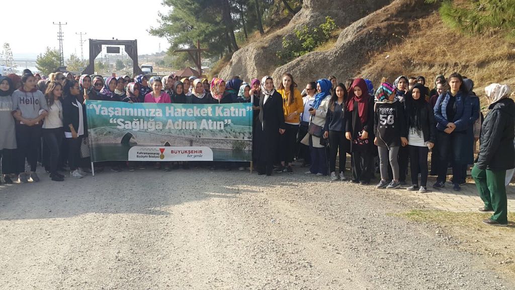Büyükşehir'den Bayanlara Doğa Yürüyüşü