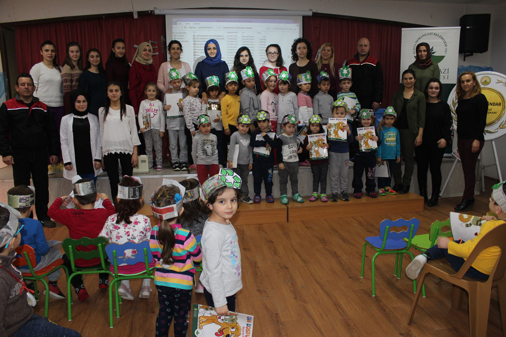 Anaokulu Öğrencilerine Geri Dönüşüm Semineri