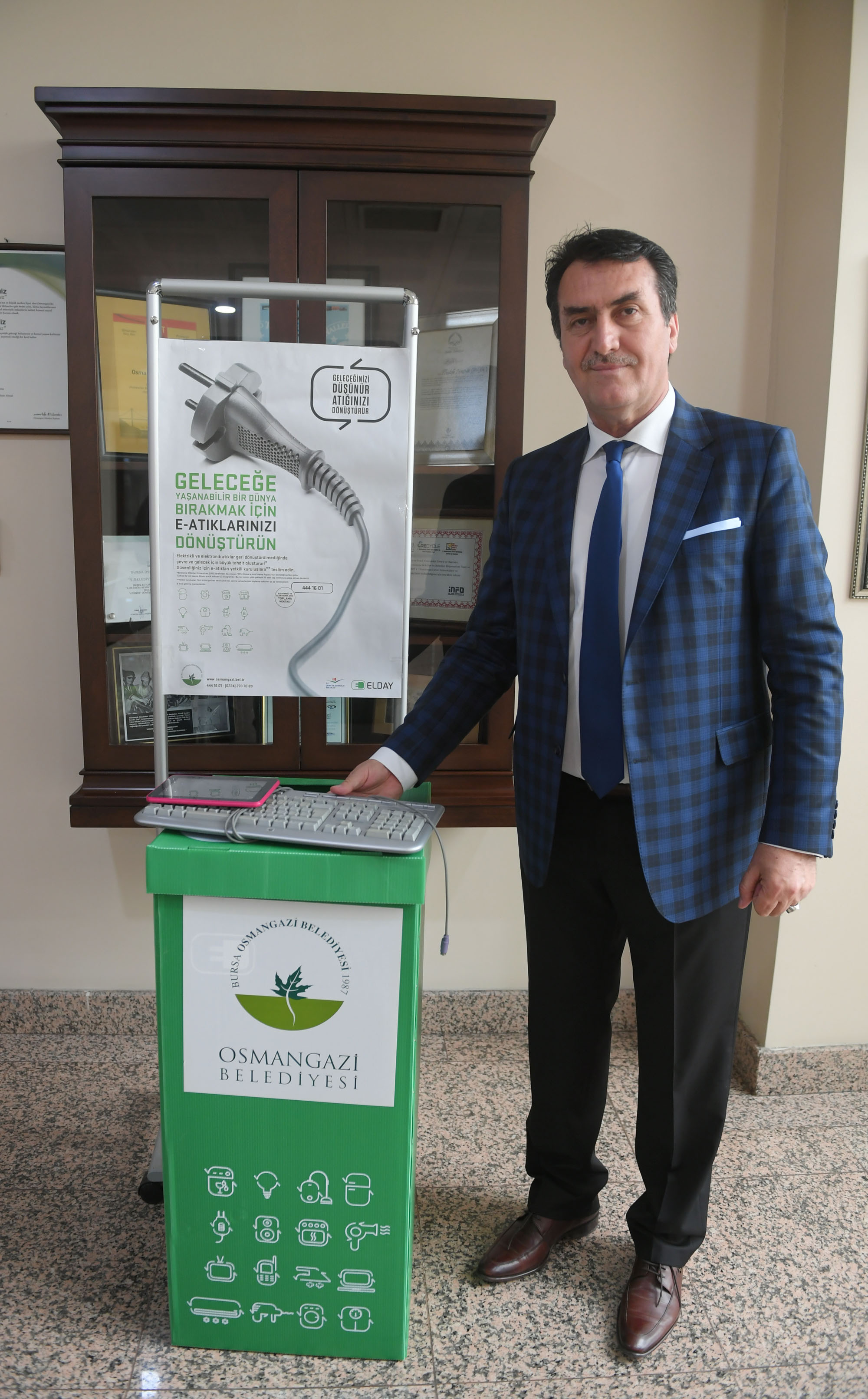 Osmangazi’de E-Atıklar Ekonomiye Kazandırılacak