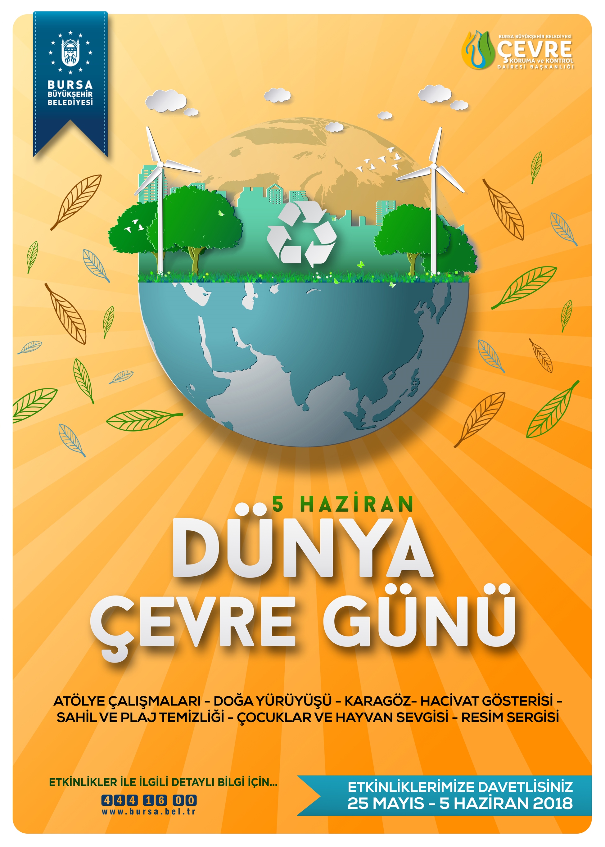 Bursa'da 'Çevre Günü' Etkinlikleri