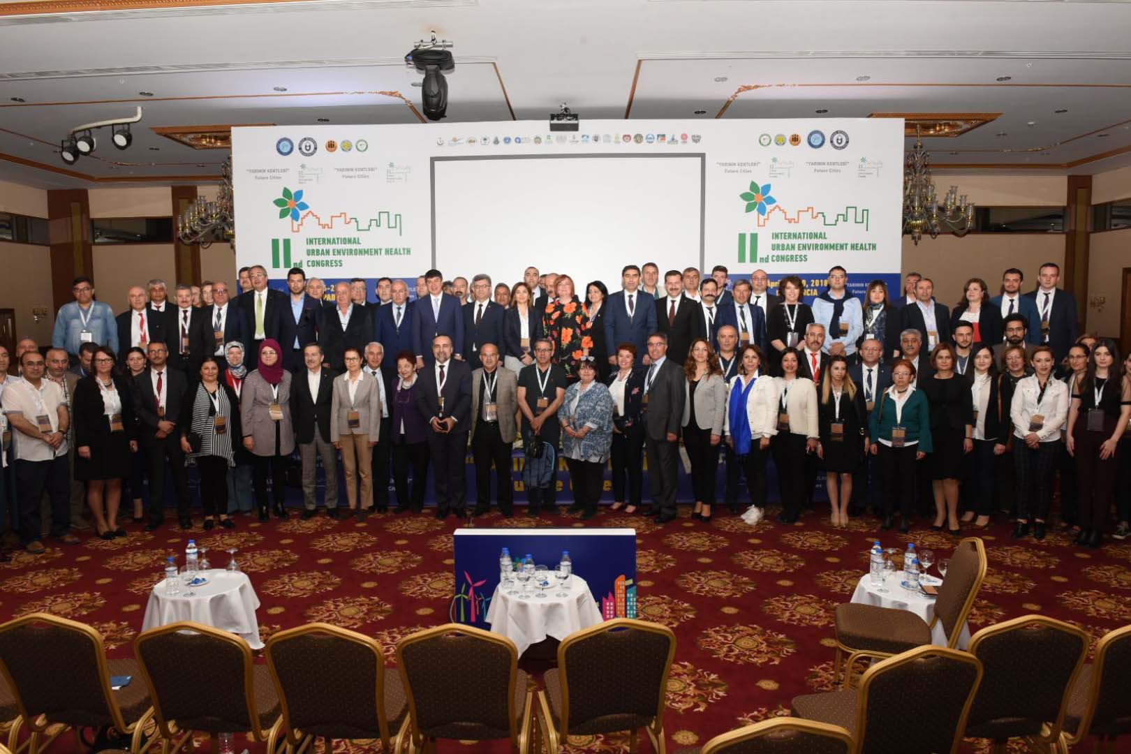 II. Uluslararası Şehir Çevre ve Sağlık Kongresine Katıldık