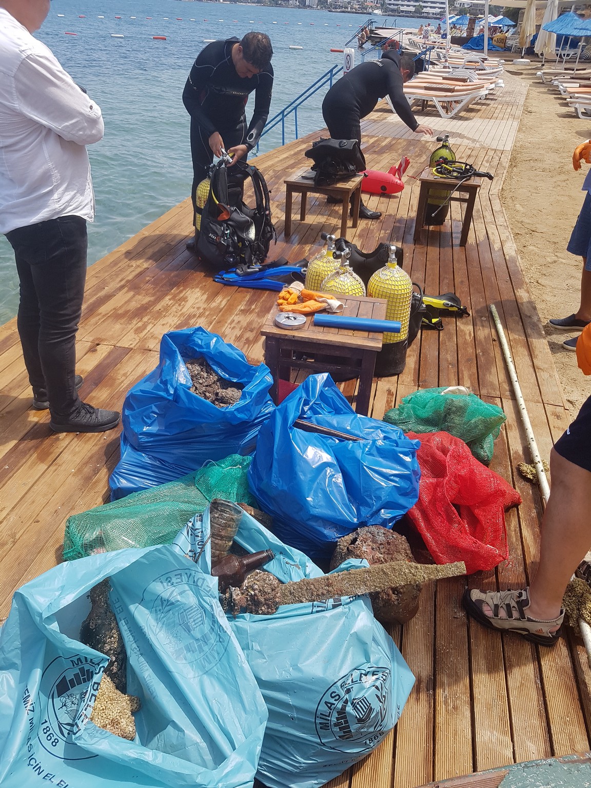 Muğla Büyükşehirden Deniz Temizliği