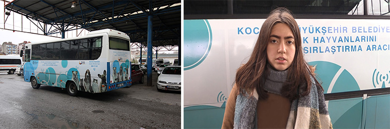 Mobil araç hayvanseverlerin hizmetinde