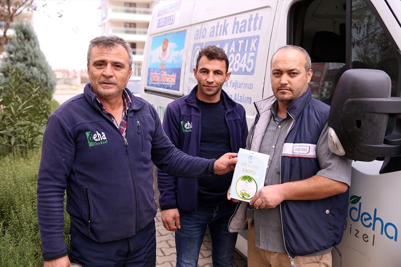 Merkezefendi’de Atık Yağlar Geri Dönüşüme