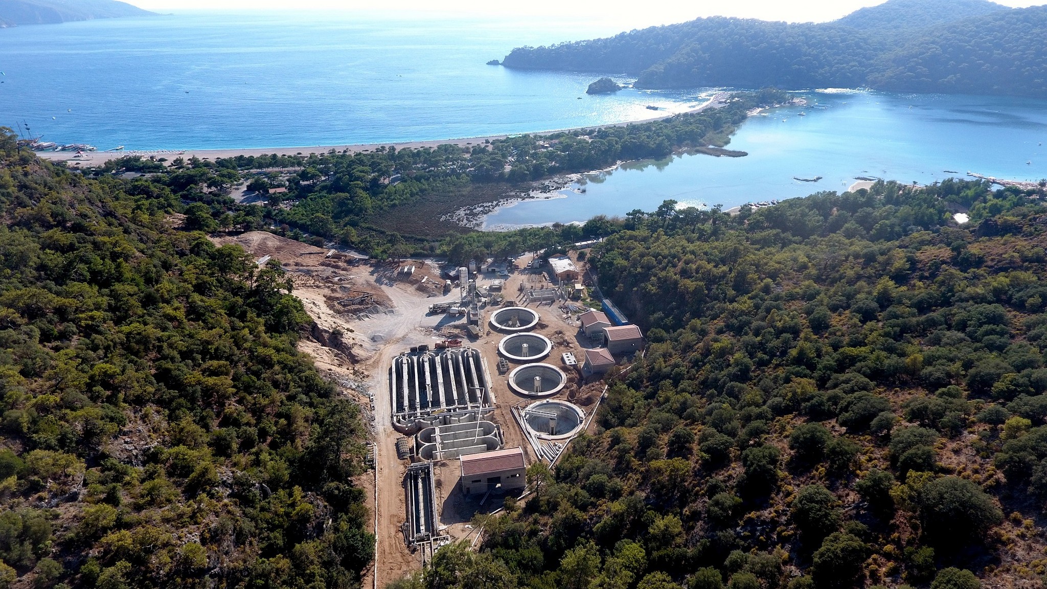 Muğla Büyükşehir Ölüdeniz Arıtma Tesisi’ni Faaliyete Aldı
