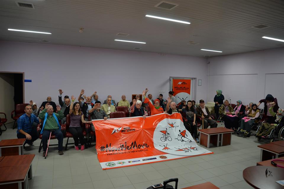 Bilecik’te Huzurevi Sakinleri Sporla Buluştu