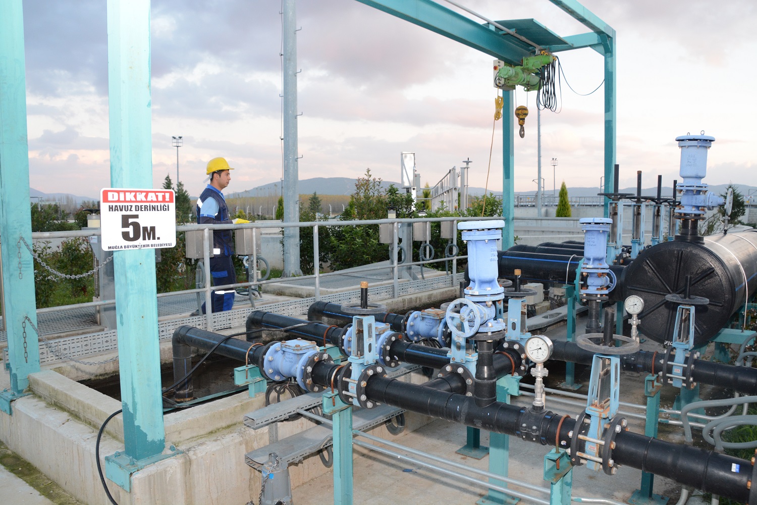 Muğla da Enerjisini Çamurdan Karşılayan Tesis