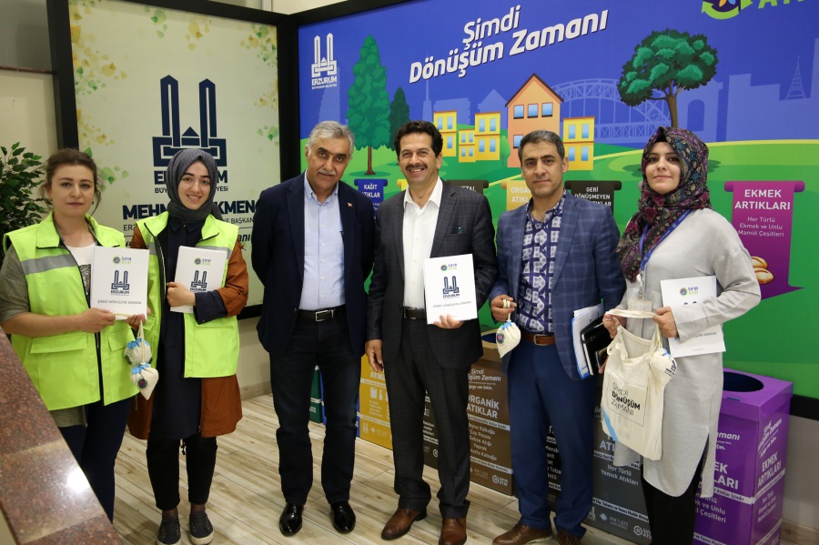 Erzurum Büyükşehir’de “Sıfır Atık” Seferberliği