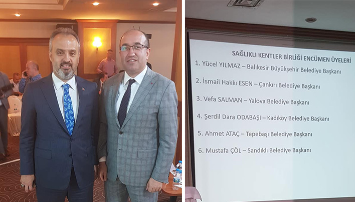 Sağlıklı Kentler Birliği Encümen Üyesi Başkan Çöl