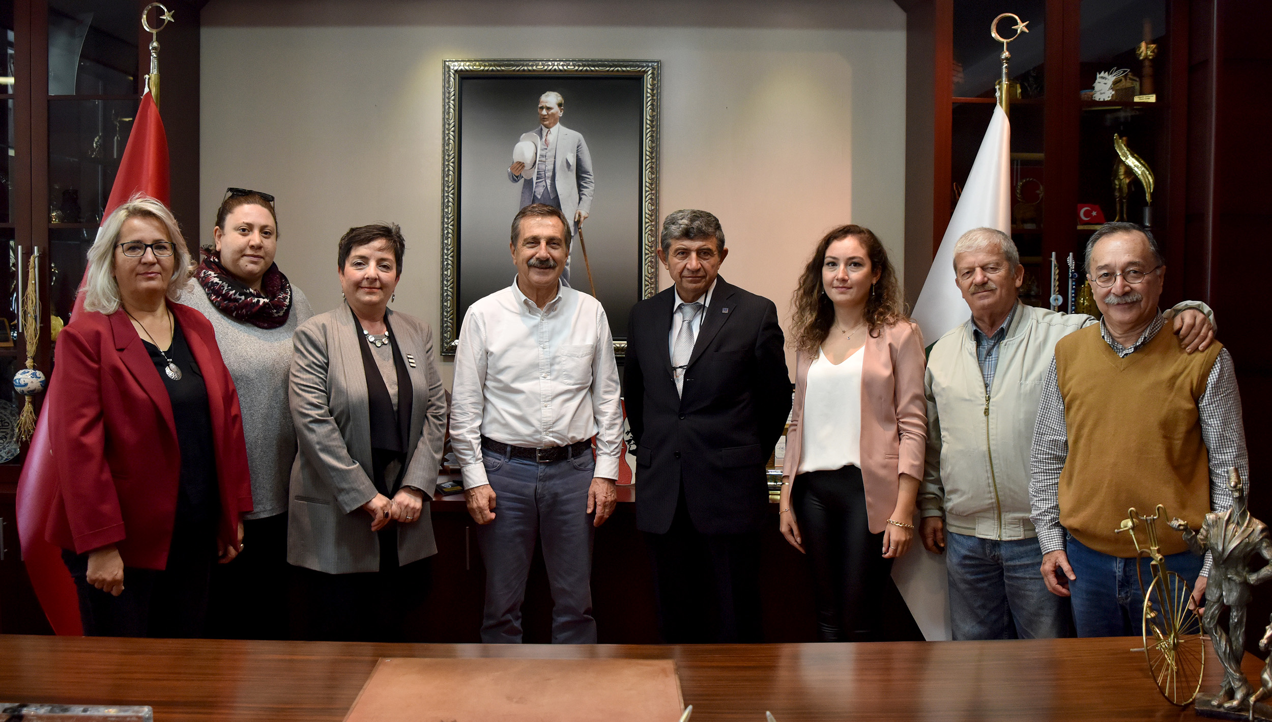 Çevrecilerden Başkan Ataç'a Ziyaret