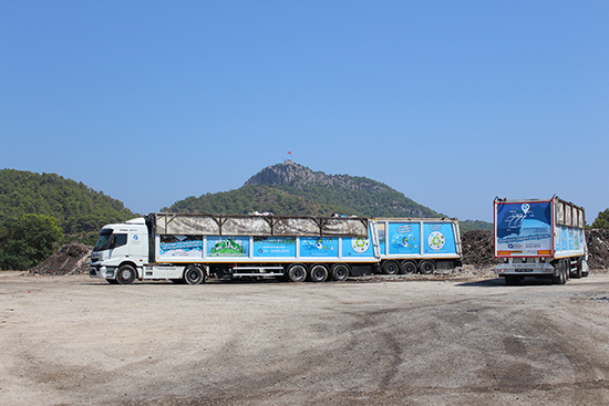 Büyükşehir'den Kemer'e Çöp Transfer Merkezi