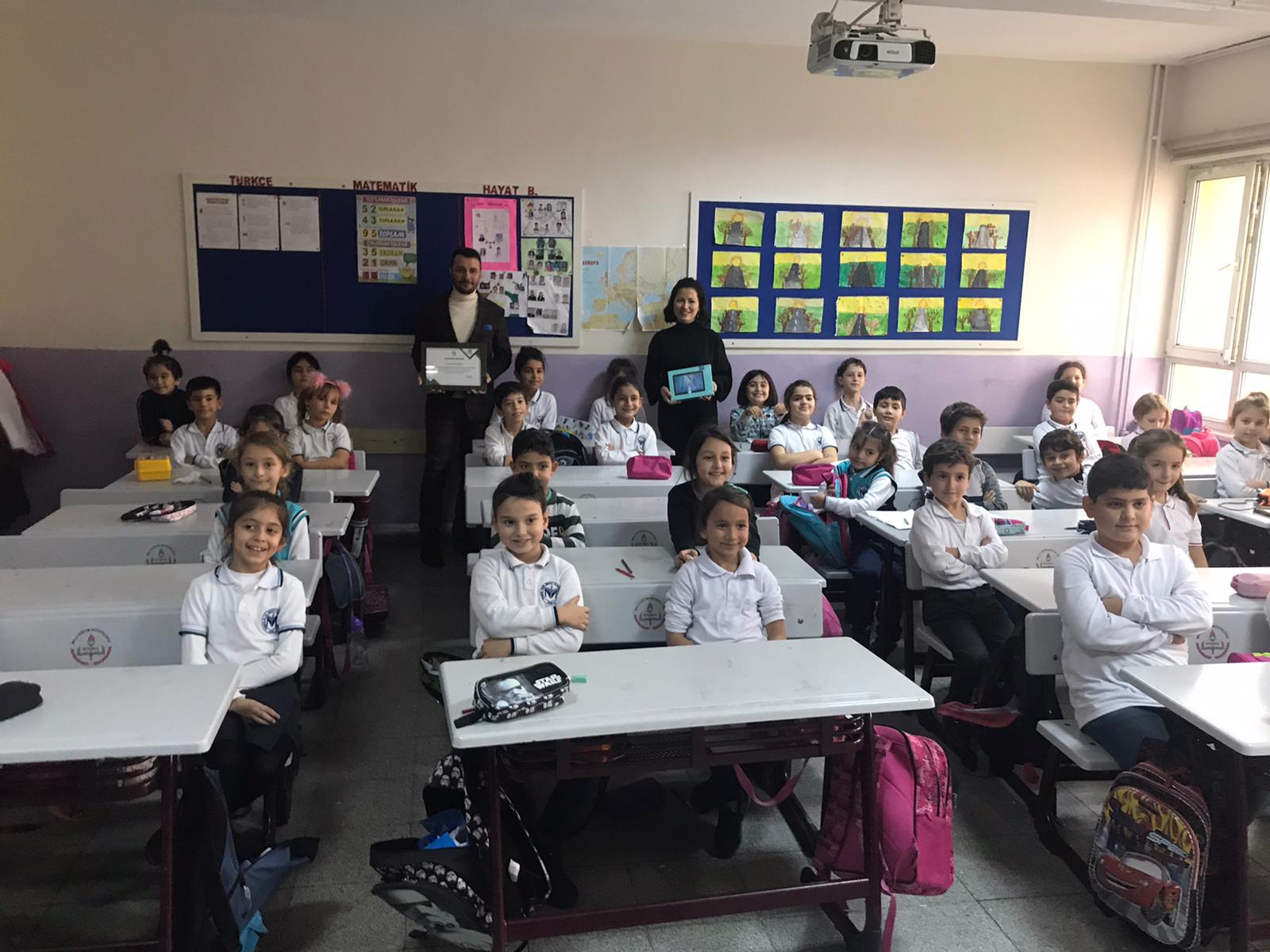 1.800 Kilo Atık Pil Toplayarak Birinci Oldular