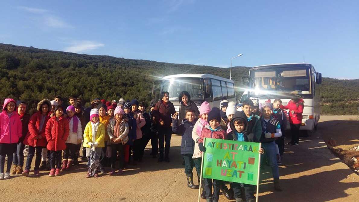 Çevre Kulübü Öğrencileri Atık Tesisini Ziyaret Etti