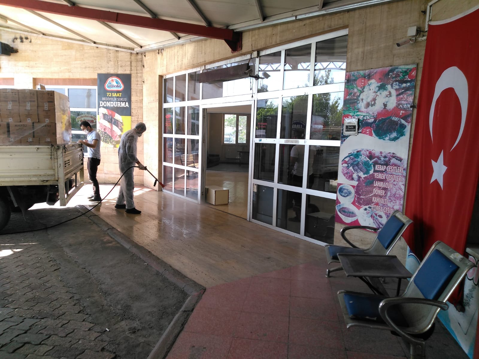 Kahramanmaraş Büyükşehir’den Düzenli Dezenfekte Çalışmaları