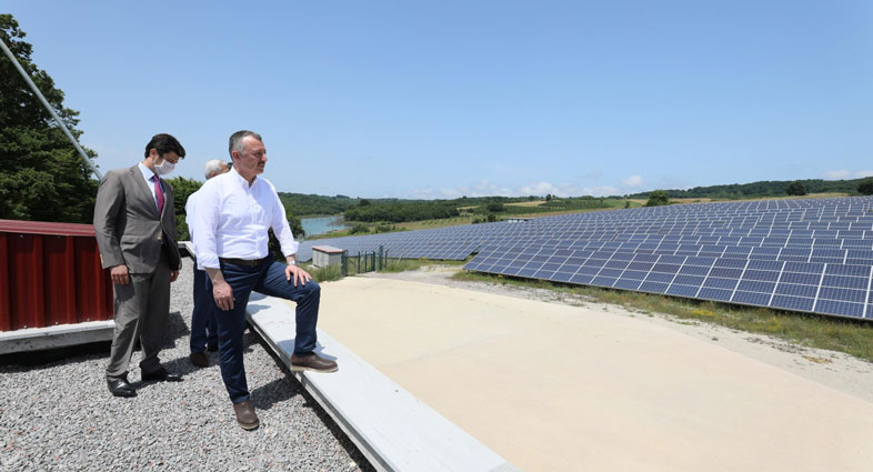 Sanayinin Kalbinde 7 Bin Hanenin Enerjisi Güneş Ve Hidroelektrikten