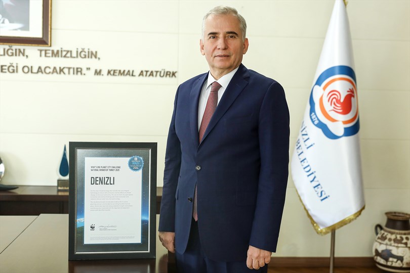 Denizli Büyükşehir'in Çevre Duyarlılığına Uluslararası Ödül