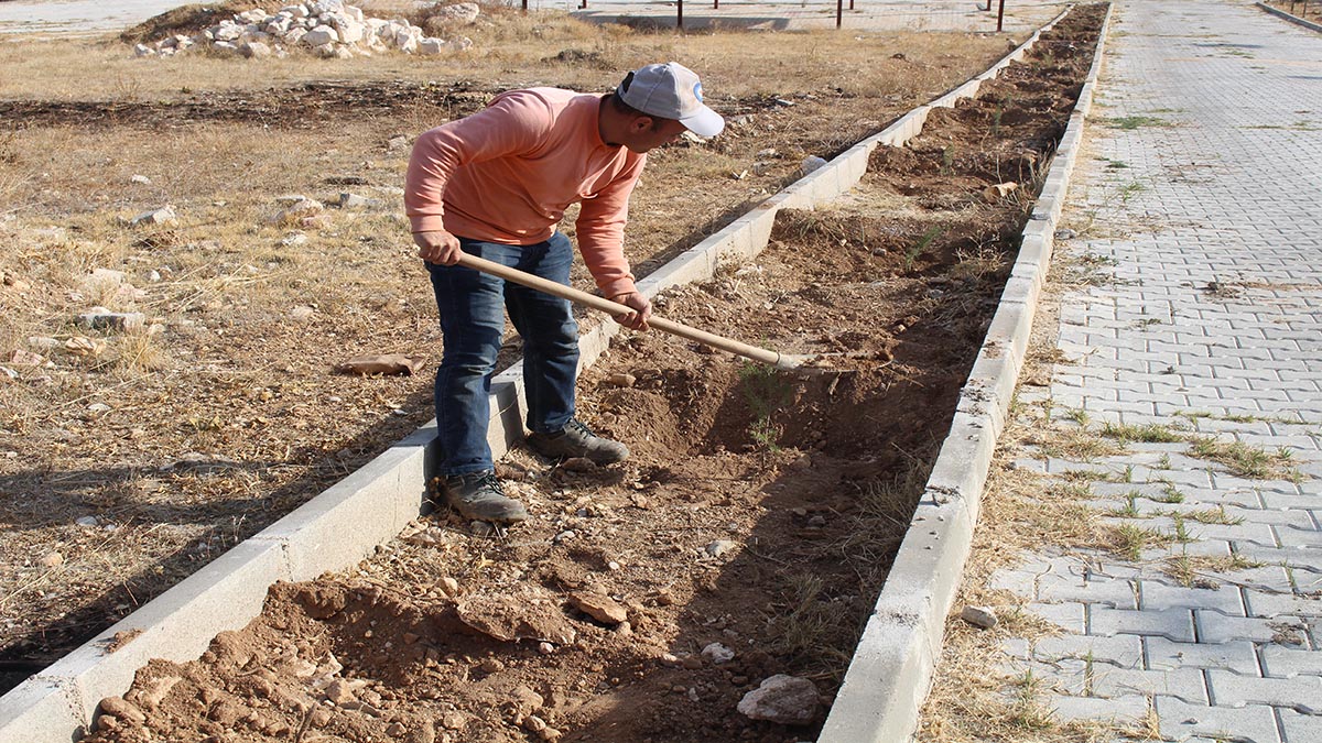 Antalya Büyükşehir Korkuteli’de 350 Fidanı Toprakla Buluşturdu