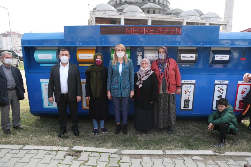 Mahallelere Mobil Atık Getirme Merkezleri Kurdu