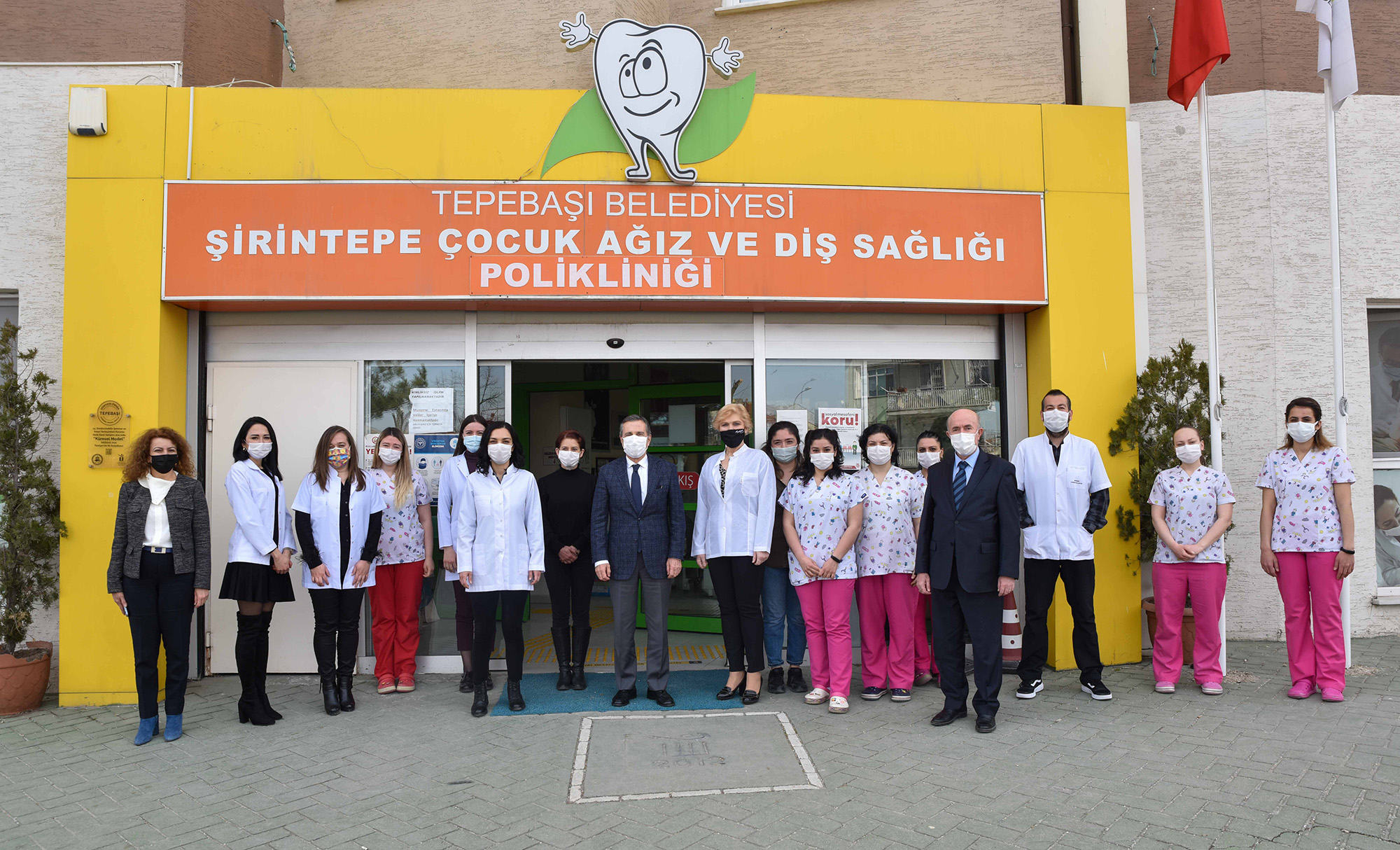 Tepebaşı'nda Çocuklar Sağlıkla Gülümsüyor