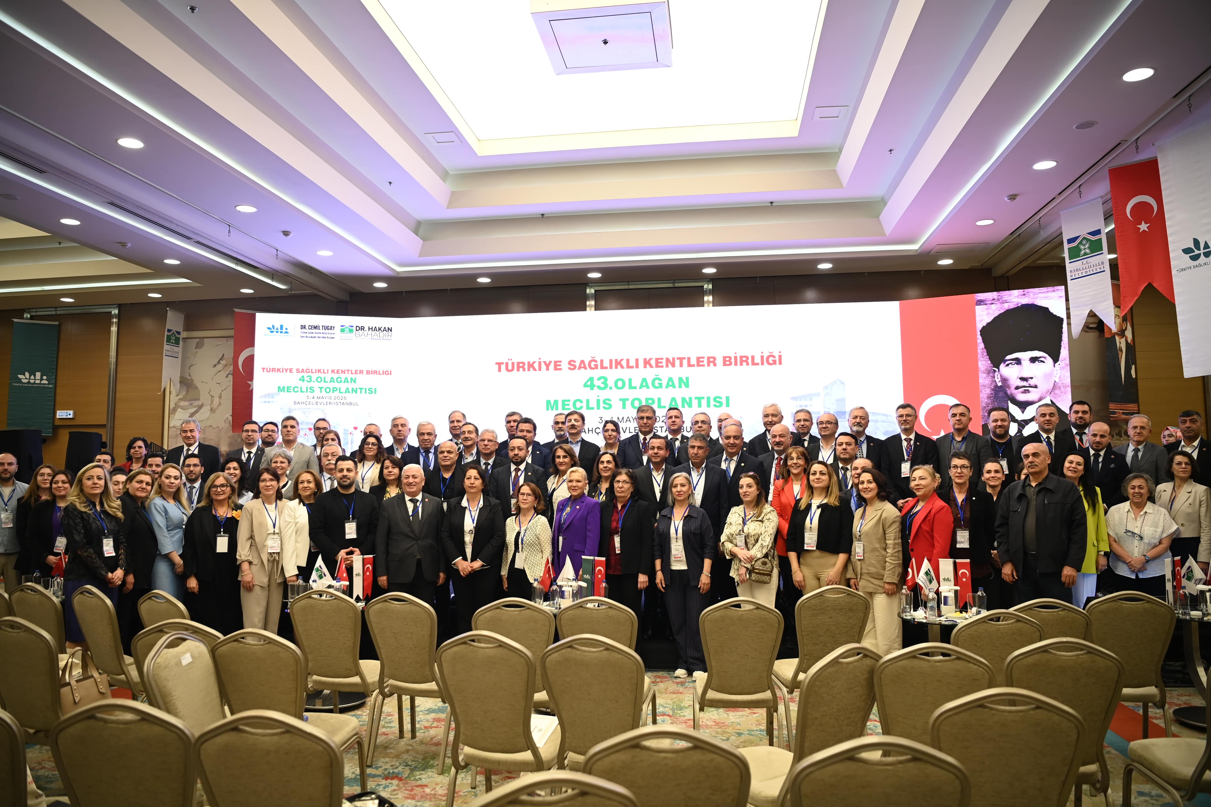 Türkiye Sağlıklı Kentler Birliği 43. Olağan Meclis Toplantısı Bahçelievler’de Gerçekleştirildi