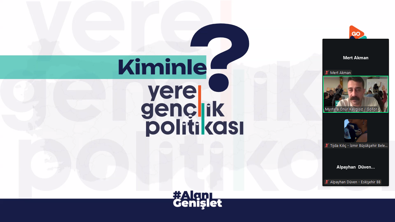 Yerel Gençlik Politikası Programını Gerçekleştirdik