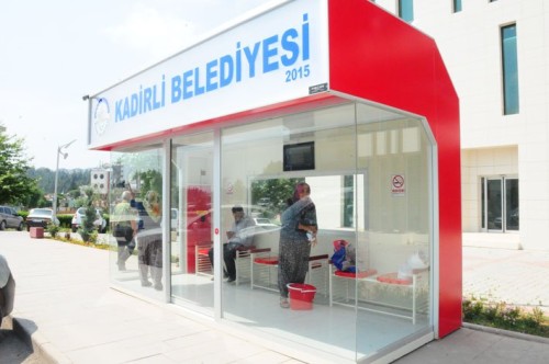 kadirli- klimalı duraklar