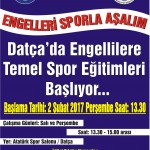 datça engeller sporla aşılıyor (2)