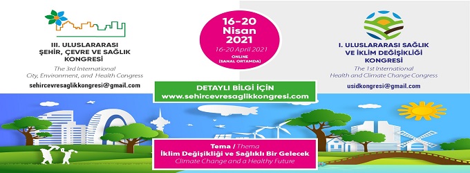 Şehir, Çevre ve Sağlık Kongresine Katıldık