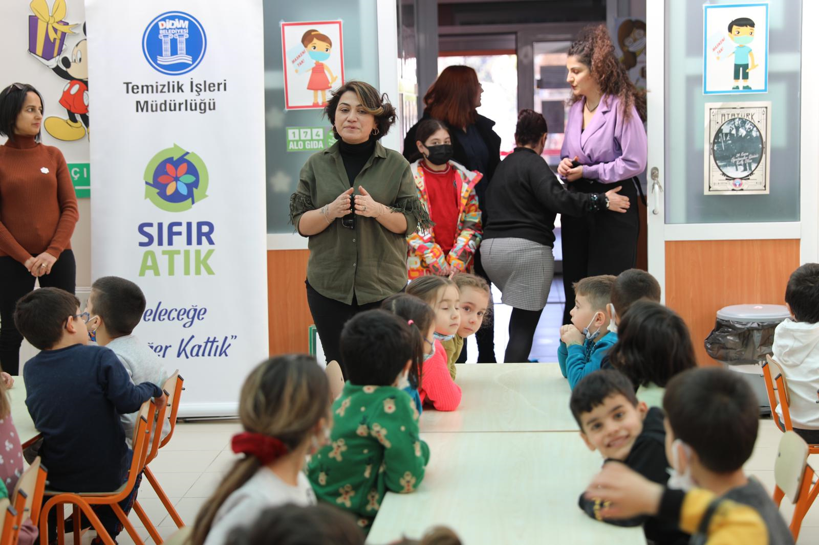Didim Belediyesi Minik Öğrencilerle Daha Yeşil Bir Dünya İçin İlk Adımı Attı