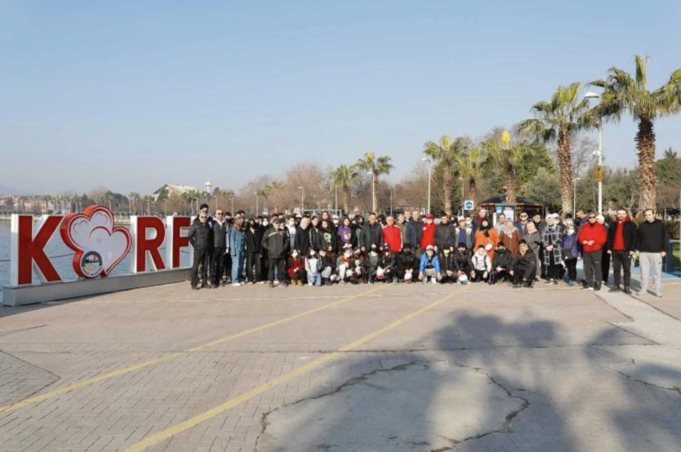 Körfezliler Sağlık Yaşam Yürüyüşünde Buluştu