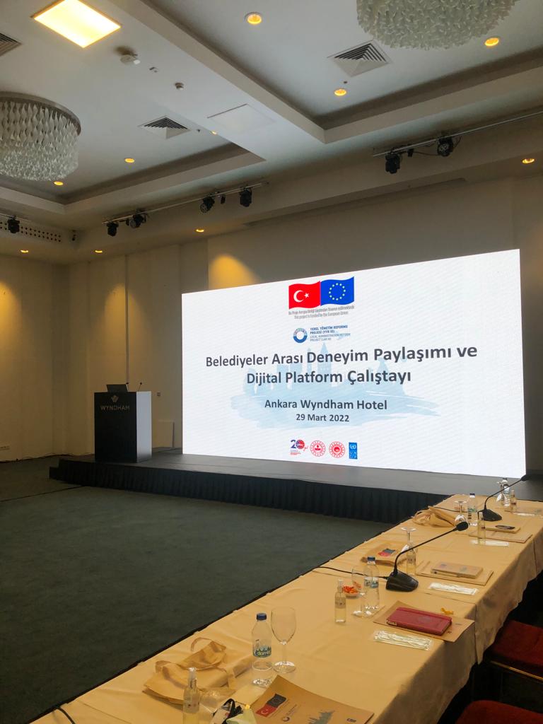 Belediyeler Arası Deneyim Paylaşımı ve Dijital Platform Çalıştayı’na Katıldık