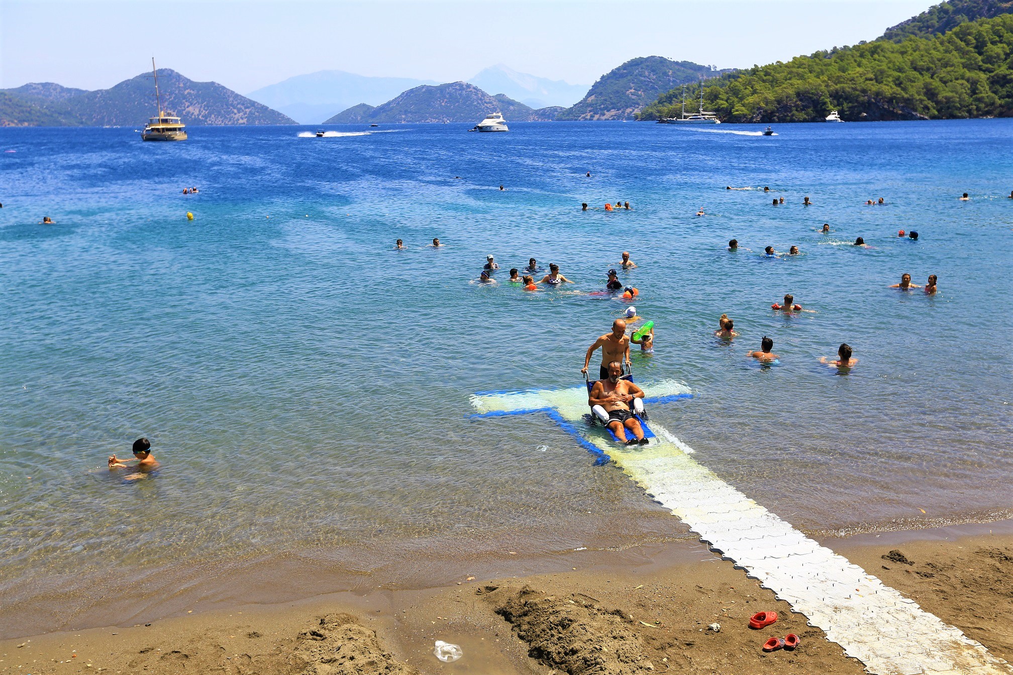 Büyükşehir ile Engelsiz Plajlar Artıyor