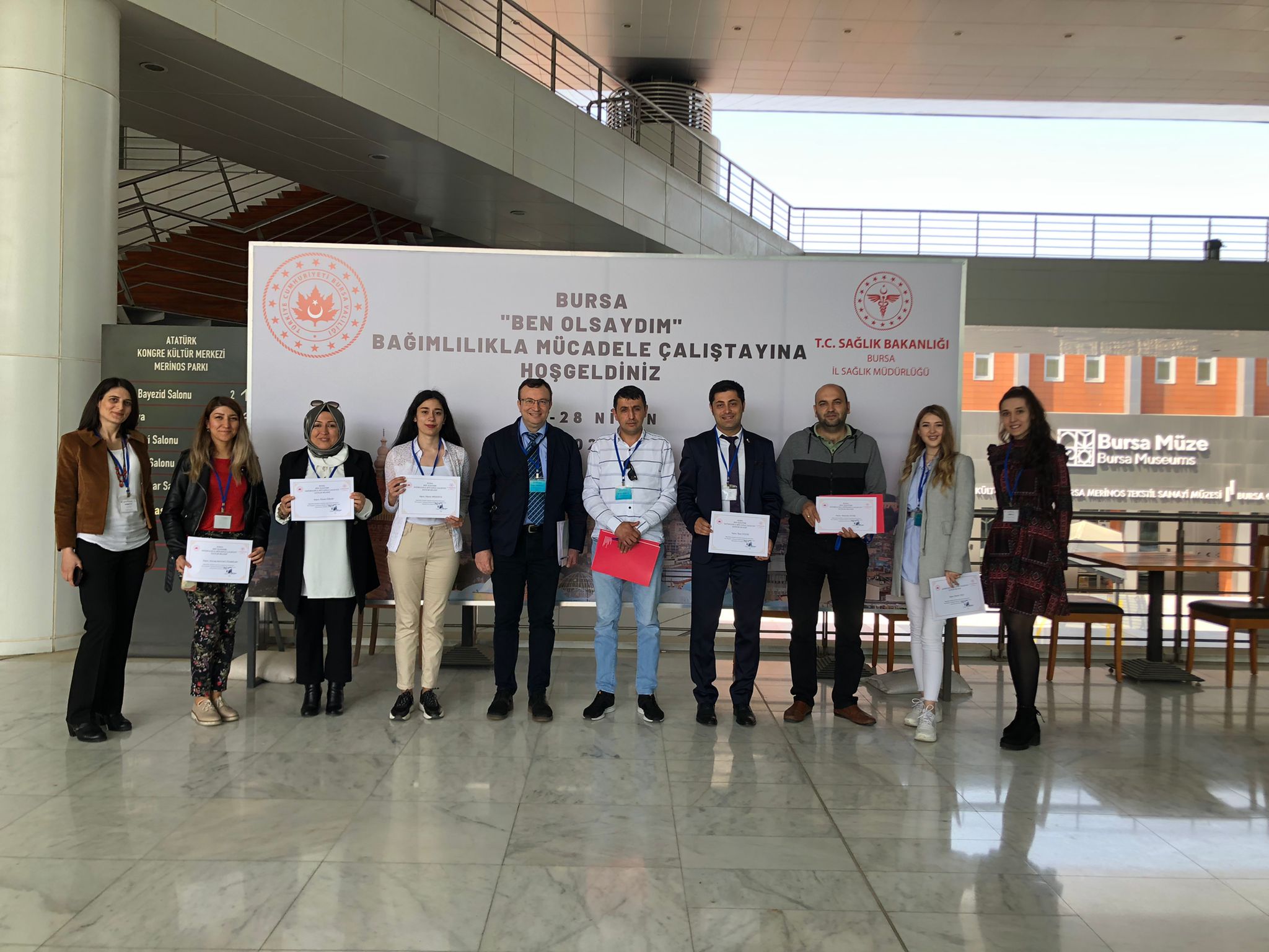 Bağımlılık ile Mücadele Çalıştayı’na Katıldık