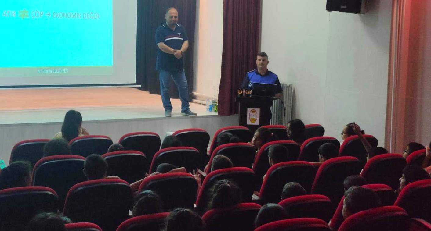 Öğrencilere Sıfır Atık Eğitimi