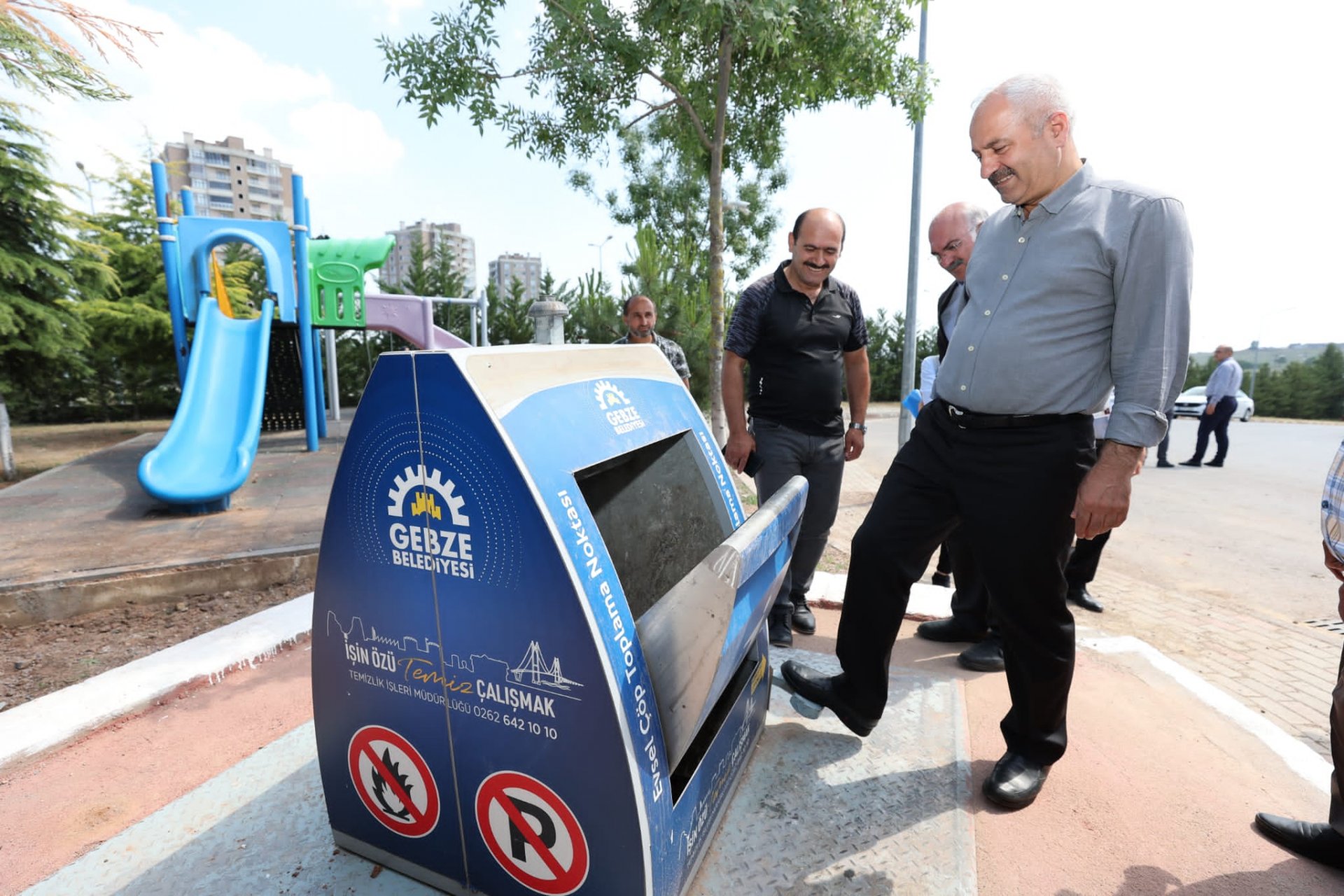 Kirazpınar’da Çöpler Yer Altına İniyor